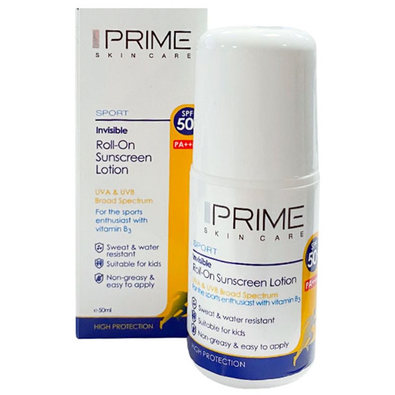 لوسیون ضد آفتاب SPF50 پریم