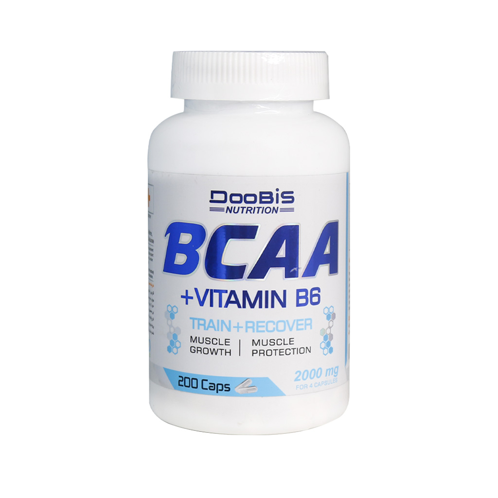 کپسول (BCAA) بی سی ای ای 2:1:1 + ویتامین B6 دوبیس (200 عددی)